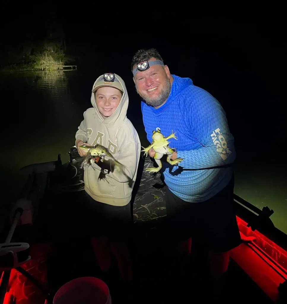 Hunt for Frogs After Dusk