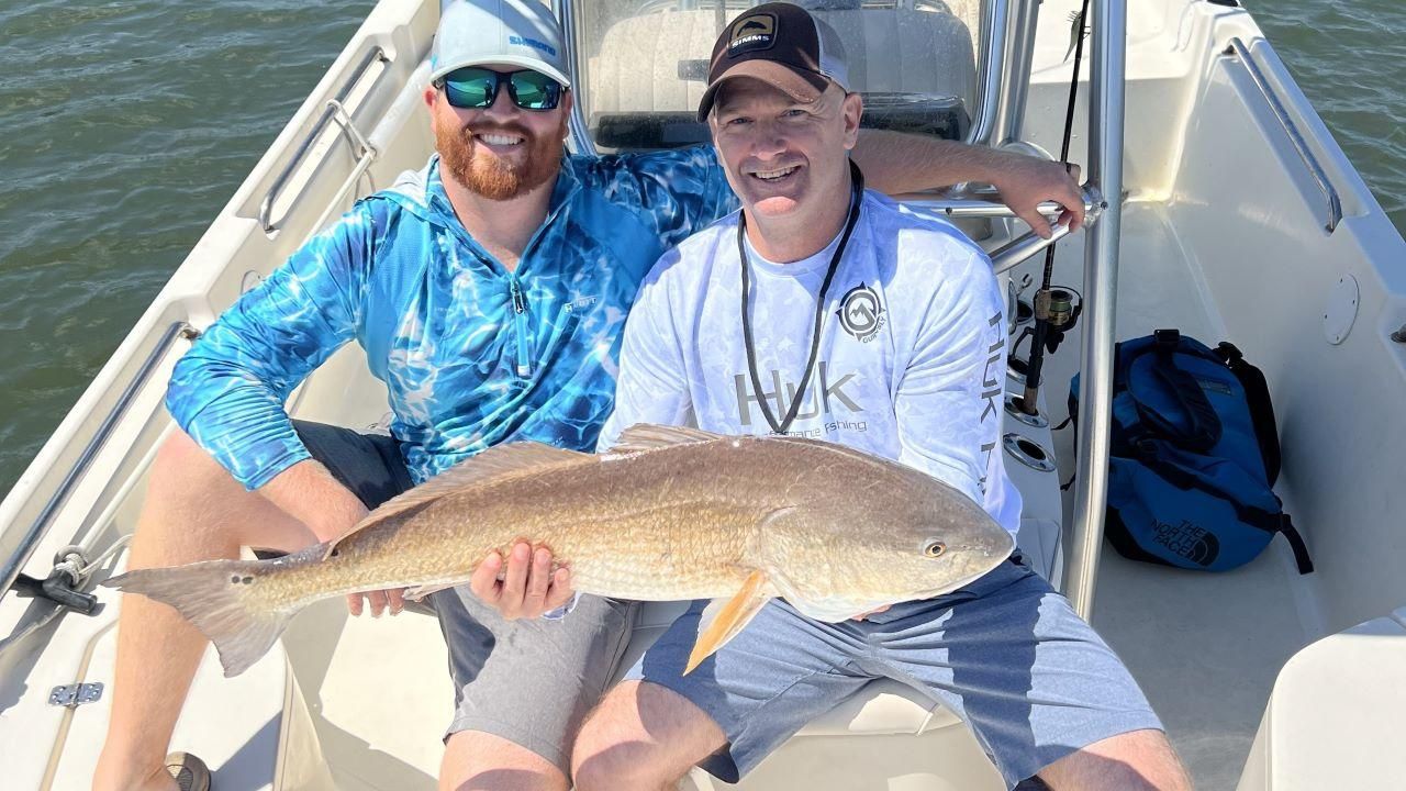 Fishing Charter with Redfish