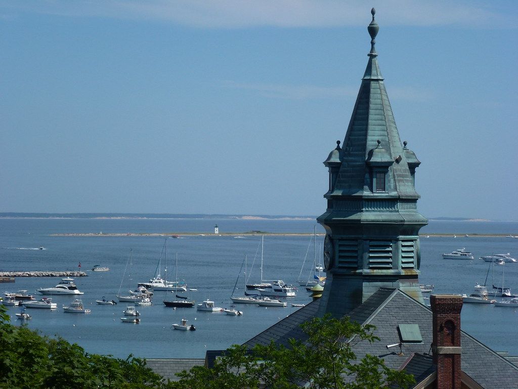 "View from Pilgrim Monument - Provincetown" by Massachusetts Office of Travel & Tourism is licensed under CC BY-ND 2.0