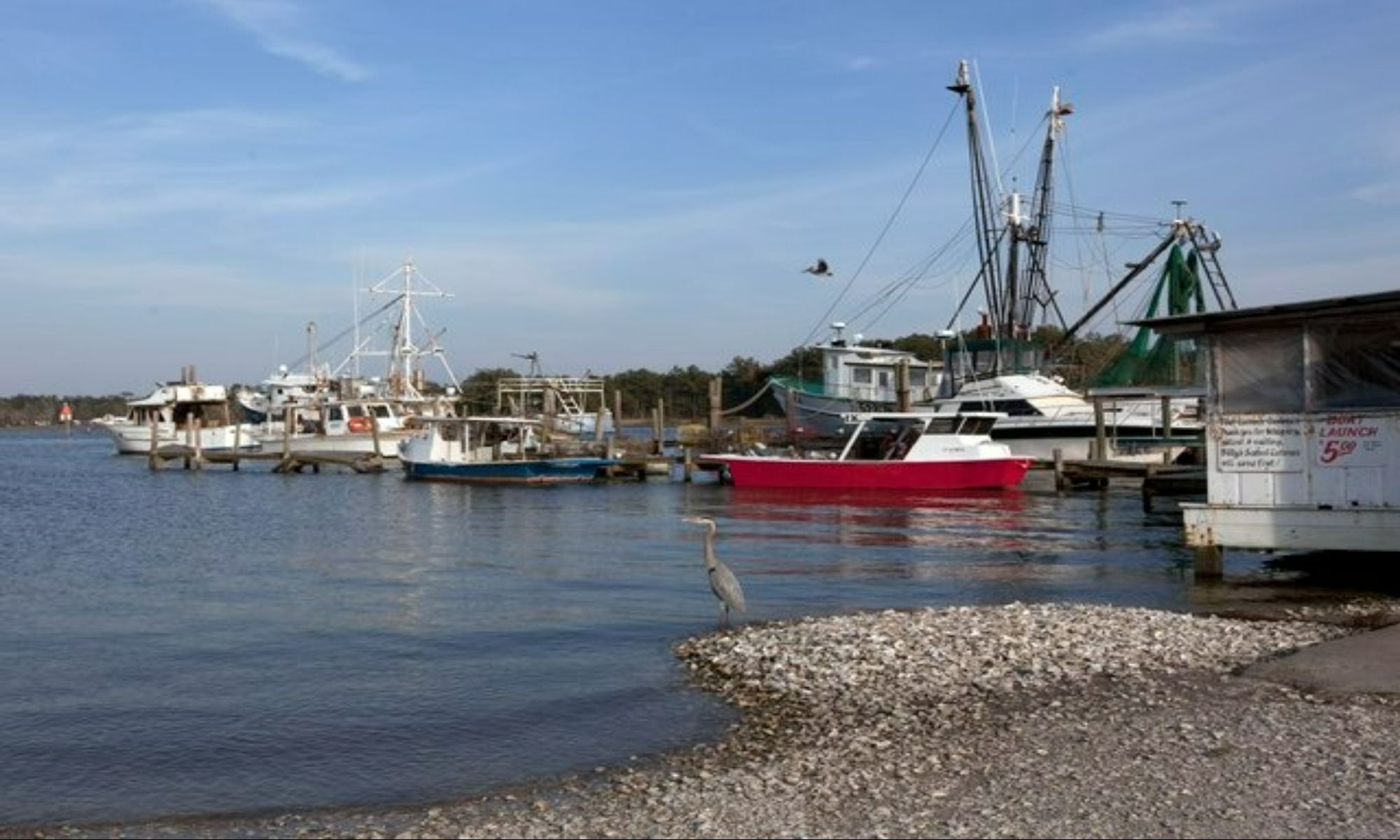 fishing boats near the fishing village